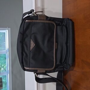 Black and Brown Crossbody Bag